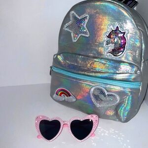 Girly Backpack & Sunglasses